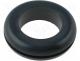 FIX-GR-7 - Grommet, Panel cutout diam 25.2mm, Hole dia 18.5mm, rubber