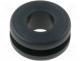   - Grommet, Panel cutout diam 8mm, Hole dia 5mm, rubber, black