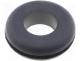   - Grommet, Panel cutout diam 20.8mm, Hole dia 12.7mm, rubber