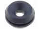 FIX-GR-49 - Grommet, Panel cutout diam 5.8mm, Hole dia 2.33mm, rubber, black