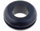   - Grommet, Panel cutout diam 12.7mm, Hole dia 9mm, rubber, black