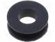   - Grommet, Panel cutout diam 8.5mm, Hole dia 5mm, rubber, black