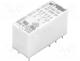 Relay  electromagnetic, DPDT, Ucoil 12VDC, 8A/250VAC, 8A/24VDC, 8A