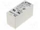   - Relay  electromagnetic, DPDT, 8A/250VAC, 8A/24VDC, 8A, max440VAC