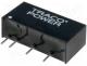 TMA1205D - Converter  DC/DC, 1W, Uin 12V, Uout 5VDC, Uout2 -5VDC, Iout 100mA