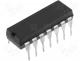 TC4467CPD - Driver, 1.2A, Channels 4, inverting, 4.5÷18V, DIP14
