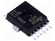 IC  power switch, high side, 3.7A, Channels 2, N-Channel, SMD