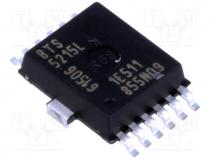 TLE8102SG - IC  power switch, low side, Channels 2, N-Channel, SMD, BSOP12