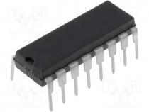 IC  digital, binary counter, Series  HCT, THT, DIP16