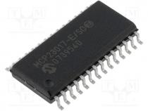 Analog ICs - IC  expander, 16bit I/O port, I2C, SO28, 1.8÷5.5VDC