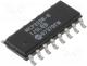 A/D converter, Channels 8, 12bit, 100ksps, 2.7....5.5VDC, SO16