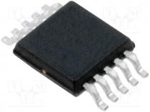 A/D converter, Channels 2, 18bit, 4sps, 2.7....5.5VDC, MSOP10