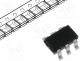 A/D converter, Channels 1, 16bit, 15sps, 2.7....5.5VDC, SOT23-6