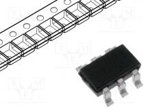 IC  analog switch, Channels 1, SOT23-6, 1.65....5.5VDC, Series  LVC