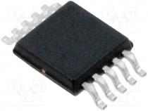 Operational amplifier, 20MHz, 2.5÷5.5VDC, Channels 2, MSOP10