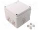 ABB-00821 - Enclosure  junction box, X 100mm, Y 100mm, Z 80mm, grey, IP55