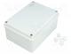 ABB-00852 - Enclosure  junction box, X 108mm, Y 151mm, Z 66mm, grey, IP55