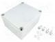   - Enclosure  junction box, X 137mm, Y 160mm, Z 77mm, grey, IP55