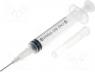 Syringe, 3ml, In the set  needle