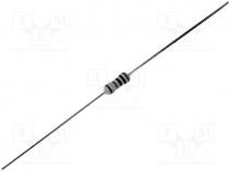 Resistor  metal film, THT, 10k, 0.6W, 0.1%, Ø2.5x6.8mm, 15ppm/C