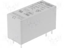 Relay  electromagnetic, SPST-NO, 16A/250VAC, 16A/24VDC, max400VAC