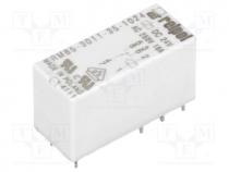 Relays PCB - Relay  electromagnetic, SPDT, Ucoil 24VDC, 16A/250VAC, 16A/24VDC