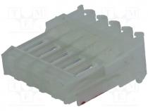 Plug, wire-board, female, PIN 5, 2.54mm, IDC, for cable, CE100