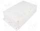 G218MF - Enclosure  multipurpose, X 146mm, Y 222mm, Z 55mm, polycarbonate