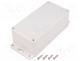 G258MF - Enclosure  multipurpose, X 80mm, Y 160mm, Z 55mm, polycarbonate