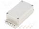 G304MF - Enclosure  multipurpose, X 65mm, Y 115mm, Z 40mm, ABS, grey, IP65