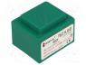 TEZ6/D/15V - Transformer  encapsulated, 6VA, 230VAC, 15V, Mounting  PCB, IP00