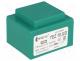 TEZ10/D400/12V - Transformer  encapsulated, 10VA, 400VAC, 12V, Mounting  PCB, IP00