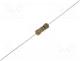 CF1/2W-5R6 - Resistor  carbon film, THT, 5.6, 0.5W, 5%, Ø3.2x9mm, Leads  axial