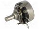 SP1.2-1K-A - Potentiometer  shaft, single turn, 1k, 2W, 20%, soldered, 6mm