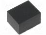FIX-SF-090855 - Self-adhesive foot, black, rubber, H 5.5mm, W 9.6mm, L 8mm