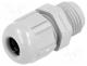  - Cable gland, PG7, IP68, Mat  polyamide, grey, Man.series  SKINTOP