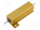 Din rail power supply - Resistor  wire-wound with heatsink, screwed, 470, 50W, 5%