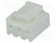 Connector - Plug, wire-board, female, PIN 3, w/o terminals, 3.96mm, for cable