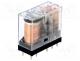 G2RK-2-24DC - Relay  electromagnetic, DPDT, Ucoil 24VDC, 3A/250VAC, 3A/30VDC