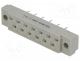 FL13P - Socket, DIN 41617, female, PIN 13, THT, straight, 4A, 250V, B 30mm