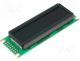 RC1602D-TIY-ESX - Display  LCD, alphanumeric, FSTN Negative, 16x2, LED, 85x30x9.7mm