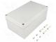 PCM95G - Enclosure  multipurpose, X 140mm, Y 230mm, Z 95mm, PICCOLO, grey