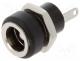 Power connector - Socket, DC supply, male, 5,5/2,5mm, 5.5mm, 2.5mm, soldering, 1A