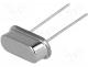  - Resonator  quartz, 24MHz, 30ppm, 18pF, THT, HC49-S, 11x4.7x3.5mm