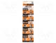 Alkaline Batteries - Battery  alkaline, 1.5V, LR1130,LR54,SR54, Batt.no 10