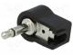WKLS2 - Plug, Jack 3,5mm, male, mono, ways 2, angled 90, for cable