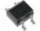 B4S - Bridge rectifier, 400V, 0.5A, DB-1MS