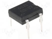 DB107 - Bridge rectifier, 1000V, 1A, DB-1