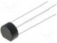   - Bridge rectifier, round, 100V, 2A