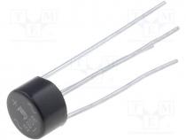 B80R-DIO - Bridge rectifier, round, 160V, 2A